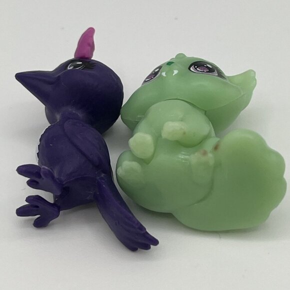 Monster High Coffin Bean Green Cat And Purple Raven - Picture 5 of 6